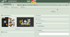 Desktop Screenshot of henshinfever.deviantart.com