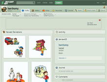 Tablet Screenshot of barshomy.deviantart.com