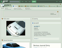 Tablet Screenshot of grookje13.deviantart.com