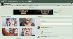 Desktop Screenshot of buffet-froid.deviantart.com