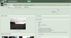 Desktop Screenshot of dicart.deviantart.com