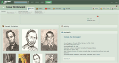 Desktop Screenshot of colour-me-deranged.deviantart.com