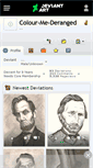 Mobile Screenshot of colour-me-deranged.deviantart.com