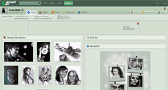 Desktop Screenshot of evenstar13.deviantart.com