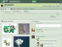 Tablet Screenshot of gircupcakeplz.deviantart.com