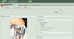 Desktop Screenshot of k-reynoldsart.deviantart.com
