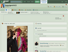 Tablet Screenshot of doppelgesicht22.deviantart.com