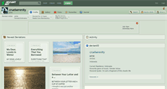 Desktop Screenshot of cruelserenity.deviantart.com