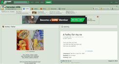 Desktop Screenshot of homestar-n00b.deviantart.com