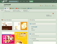 Tablet Screenshot of novisurjadi.deviantart.com