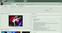 Desktop Screenshot of dreamweaverm.deviantart.com