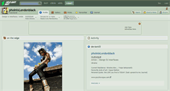 Desktop Screenshot of phoinixlondonblack.deviantart.com