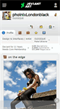 Mobile Screenshot of phoinixlondonblack.deviantart.com
