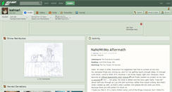 Desktop Screenshot of leahnari.deviantart.com