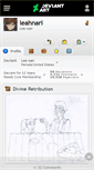 Mobile Screenshot of leahnari.deviantart.com
