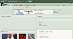 Desktop Screenshot of 3raz0r.deviantart.com