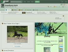 Tablet Screenshot of greeneyezz-stock.deviantart.com