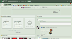 Desktop Screenshot of candytwister.deviantart.com