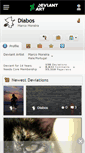 Mobile Screenshot of diabos.deviantart.com