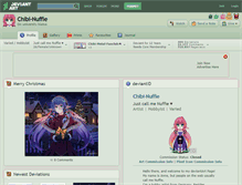 Tablet Screenshot of chibi-nuffie.deviantart.com