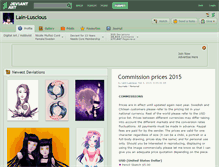 Tablet Screenshot of lain-luscious.deviantart.com