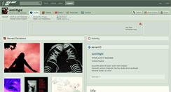 Desktop Screenshot of anti-right.deviantart.com