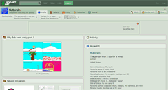 Desktop Screenshot of nutbrain.deviantart.com