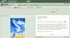 Desktop Screenshot of hanafae.deviantart.com