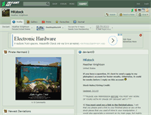 Tablet Screenshot of hkstock.deviantart.com