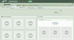 Desktop Screenshot of bemorpher.deviantart.com