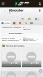 Mobile Screenshot of bemorpher.deviantart.com