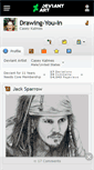 Mobile Screenshot of drawing-you-in.deviantart.com
