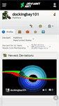 Mobile Screenshot of dockingbay101.deviantart.com