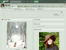 Tablet Screenshot of kbs-art.deviantart.com