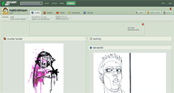 Desktop Screenshot of mattrobinson.deviantart.com