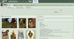 Desktop Screenshot of dpoe.deviantart.com