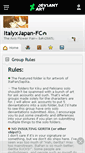 Mobile Screenshot of italyxjapan-fc.deviantart.com
