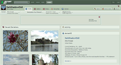 Desktop Screenshot of darkshadow4568.deviantart.com