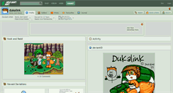 Desktop Screenshot of dukalink.deviantart.com