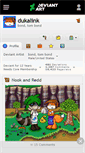 Mobile Screenshot of dukalink.deviantart.com
