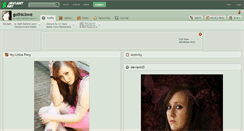Desktop Screenshot of gothiclove.deviantart.com