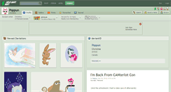 Desktop Screenshot of poppun.deviantart.com
