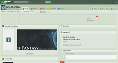Desktop Screenshot of land-of-fantasy.deviantart.com