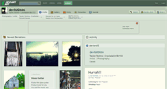 Desktop Screenshot of devilsxd666.deviantart.com