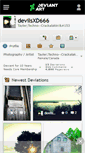 Mobile Screenshot of devilsxd666.deviantart.com