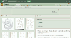 Desktop Screenshot of floramei.deviantart.com