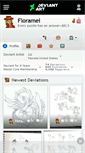 Mobile Screenshot of floramei.deviantart.com