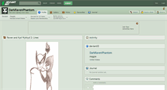 Desktop Screenshot of darkravenphantom.deviantart.com