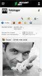 Mobile Screenshot of fotologer.deviantart.com