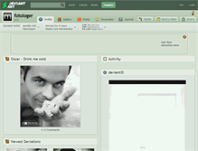 Tablet Screenshot of fotologer.deviantart.com